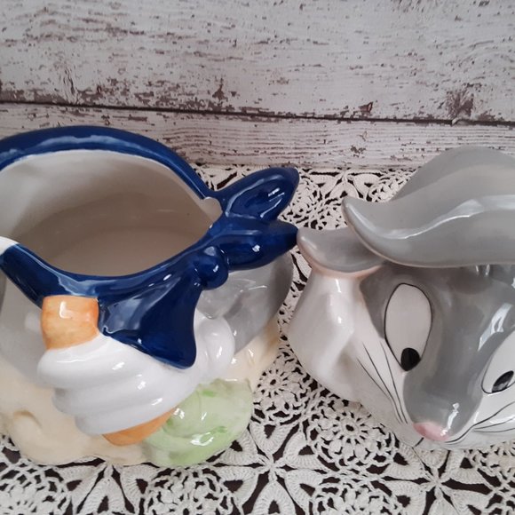 Vintage 2002 Looney Tunes - Bugs Bunny Cookie Jar - Picture 7 of 8